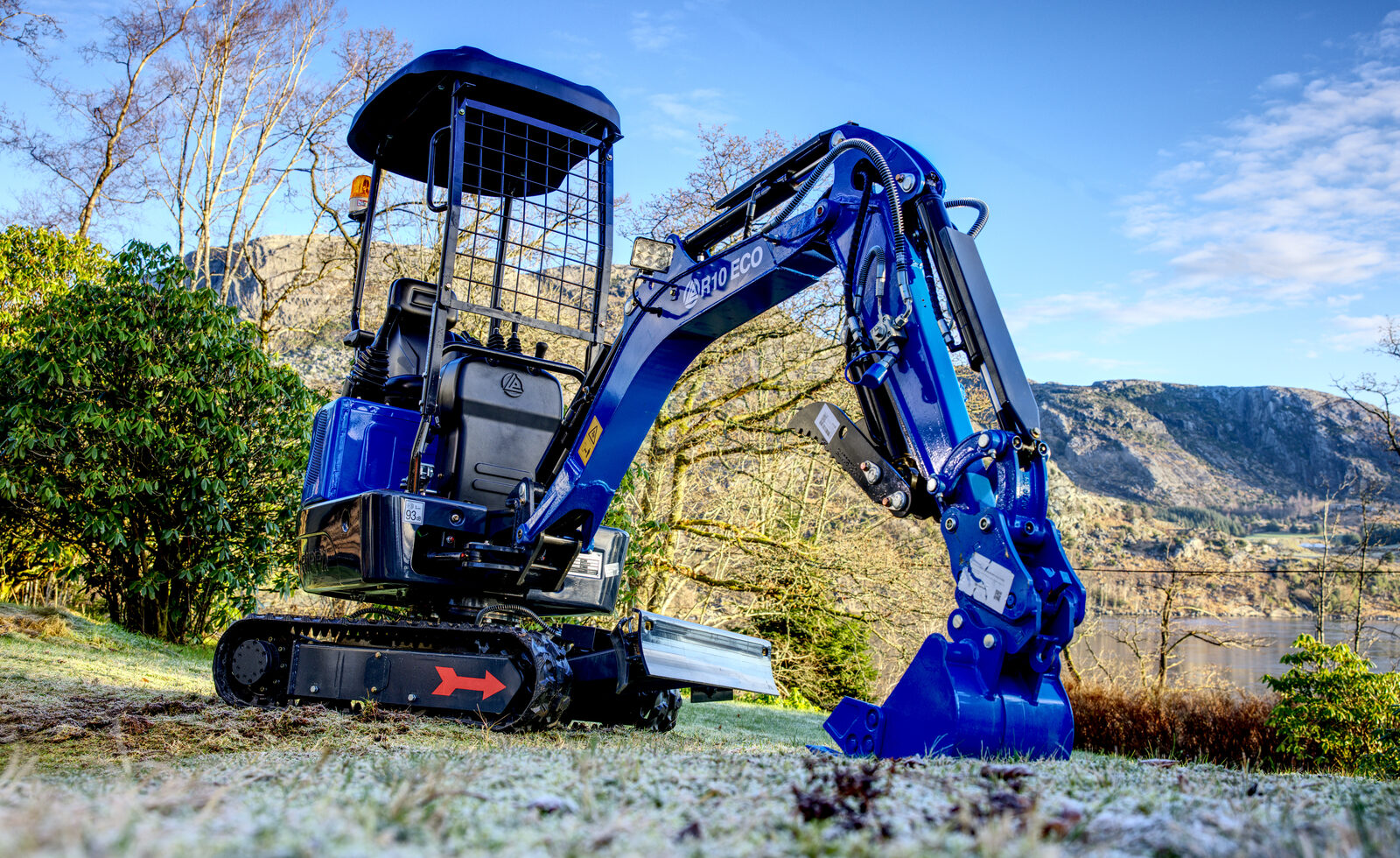 Hurtigkobling montert på Rippa