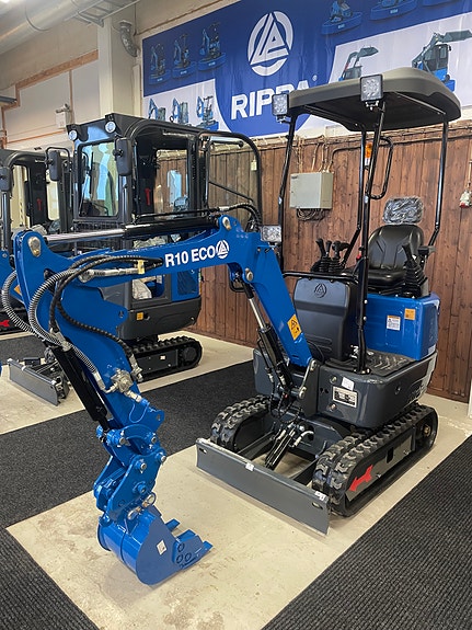 Rippa R10 eco+ med Kubota Z482 motor